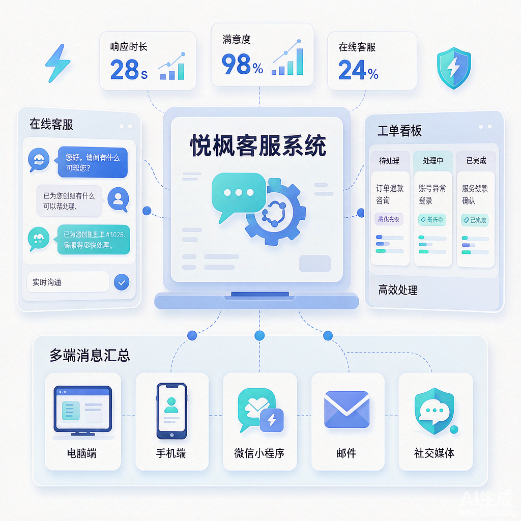 悦枫客服系统